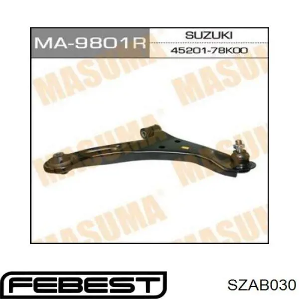 SZAB030 Febest Сайлентблок нижнего переднего рычага
