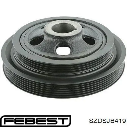 SZDSJB419 Febest Шкив коленчатого вала