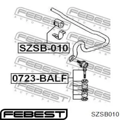 Casquillo de barra estabilizadora delantera SZSB010 Febest