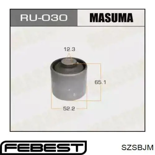 Втулка стабилизатора переднего 4241282A00 Suzuki