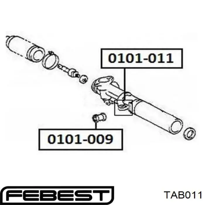 Купить RU2424 Japan Parts Сайлентблок крепления рулевой рейки