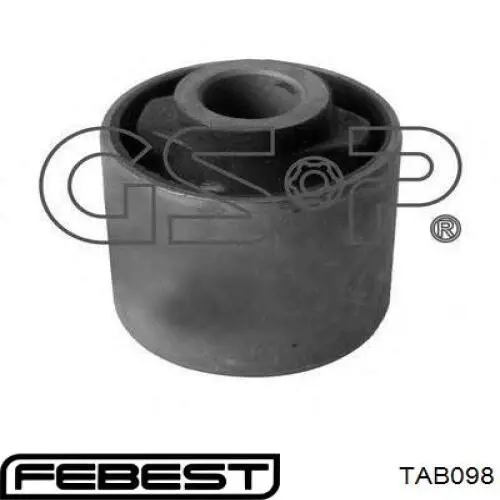 Сайлентблок нижнего заднего продольного рычага  Febest TAB098