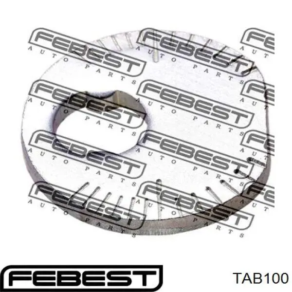 Купить TAB100 Febest Сайлентблок нижний передней подвески