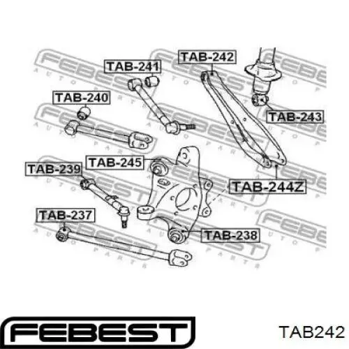 Сайлентблок задней поперечной тяги GSP 533085 цена, от 22.54 USD