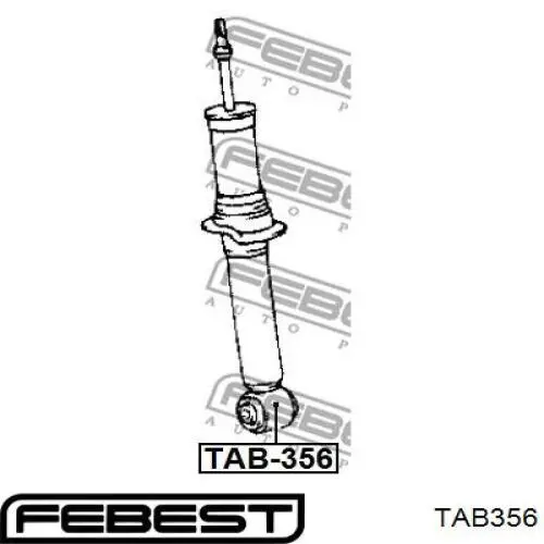 Купить TAB356 Febest Сайлентблок амортизатора переднего