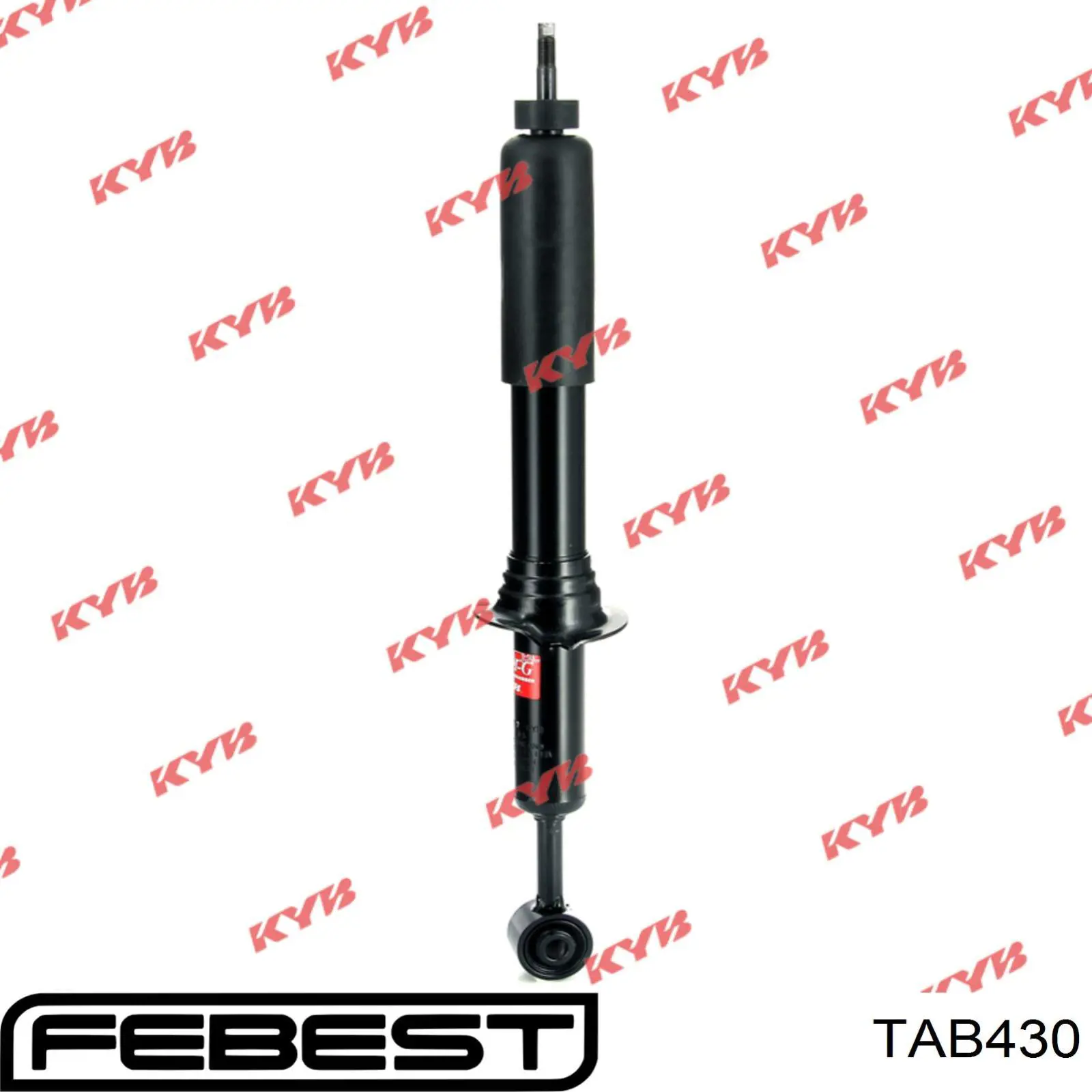 Сайлентблок амортизатора переднего Febest TAB430
