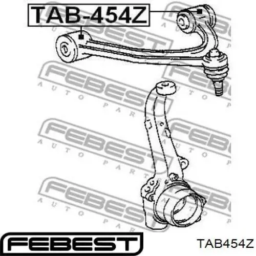 Сайлентблок переднего верхнего рычага TAB454Z Febest