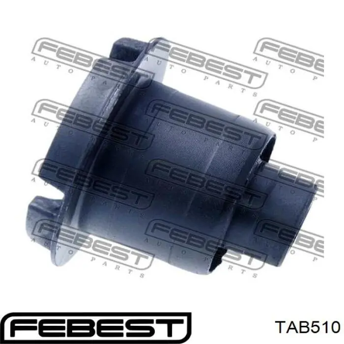 TAB510 Febest сайлентблок (подушка передней балки (подрамника))