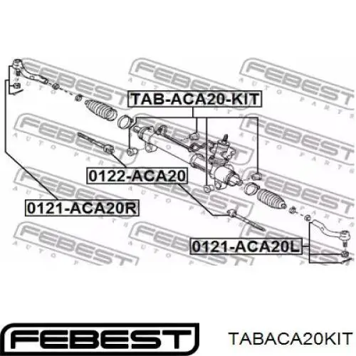 Сайлентблок крепления рулевой рейки FXX5351 Caster