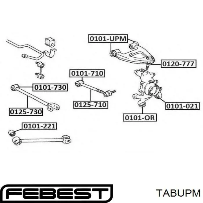 Купить TABUPM Febest 
