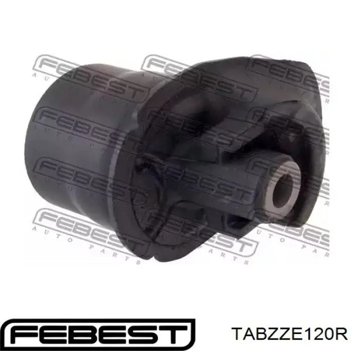 TAB-ZZE120R Febest сайлентблок задней балки (подрамника)