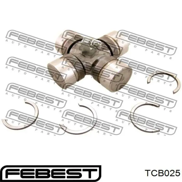 TCB025 Febest Подвесной подшипник кардана