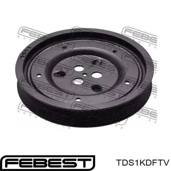 Шкив коленвала TDS1KDFTV Febest