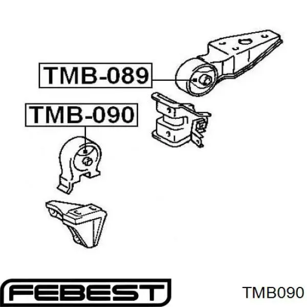 Soporte motor izquierdo TMB090 Febest
