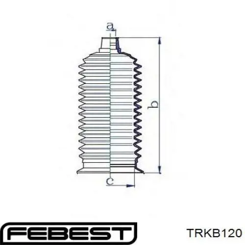 Пыльник рулевой рейки TRKB120 Febest