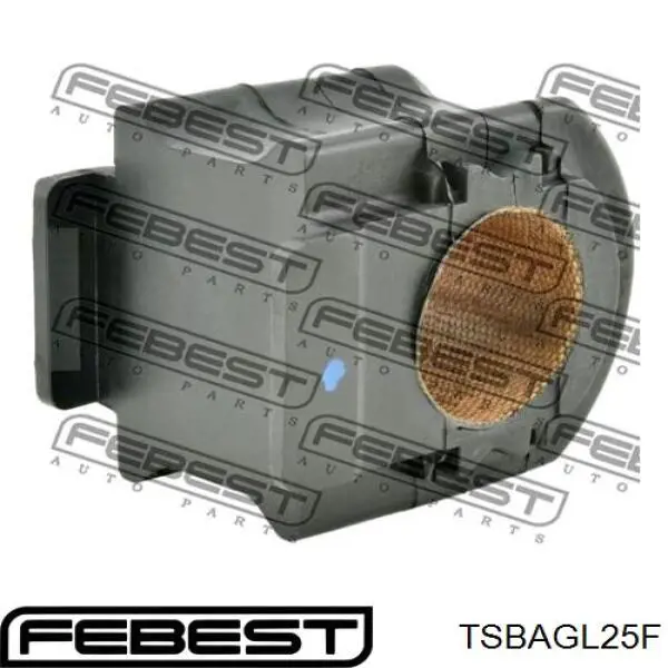 TSB-AGL25F Febest bucha de estabilizador dianteiro
