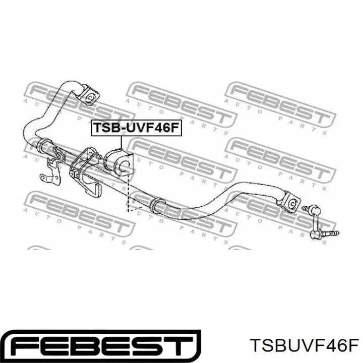 Втулка стойки переднего стабилизатора Febest TSBUVF46F