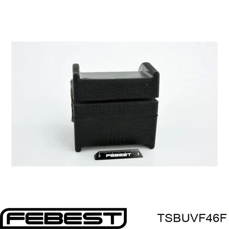 Casquillo del soporte de barra estabilizadora delantera TSBUVF46F Febest