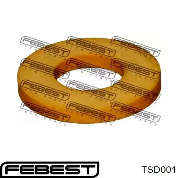 Sello de aceite del cojinete delantero del amortiguador TSD001 Febest