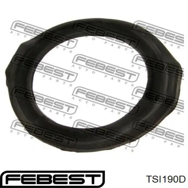 TSI190D Febest проставка (резиновое кольцо пружины передней нижняя)