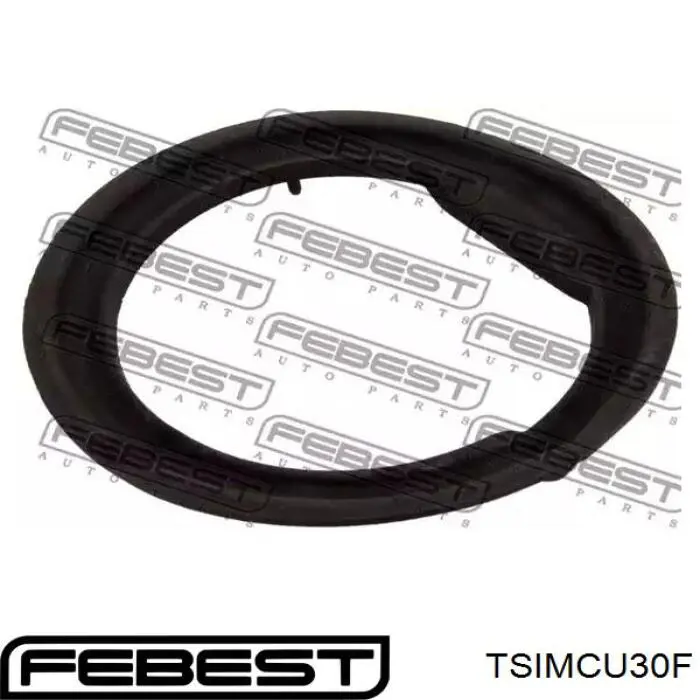 Проставка (резиновое кольцо) пружины передней нижняя Febest TSIMCU30F