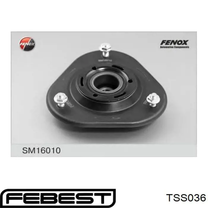 Опора переднего амортизатора TSS036 Febest