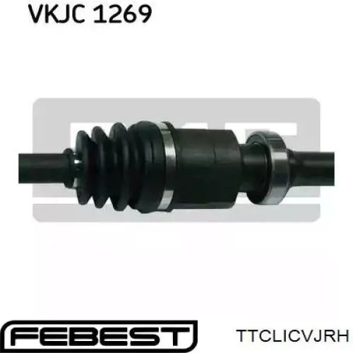 Купить TTCLICVJRH Febest Внешняя граната