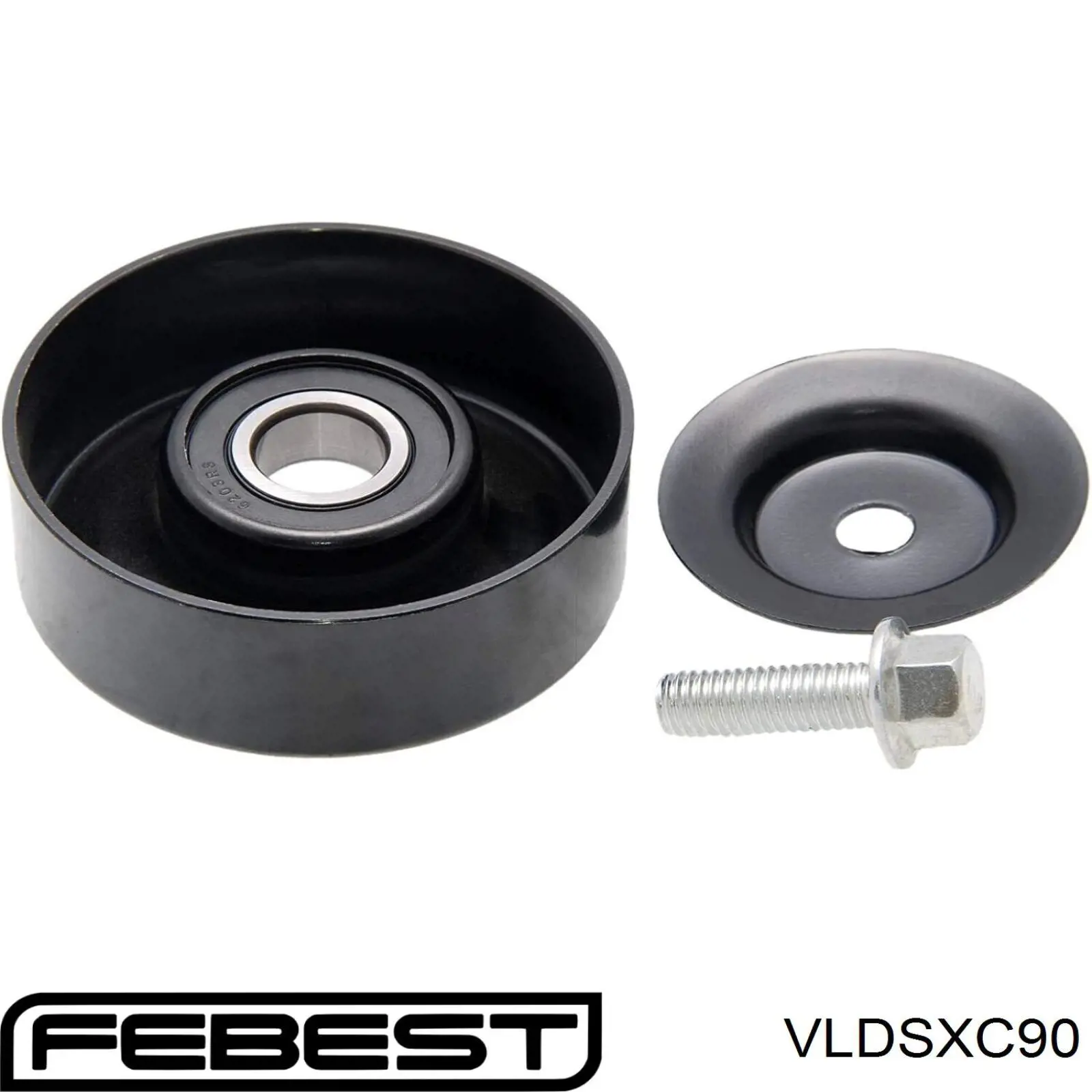 Купить VLDSXC90 Febest Шкив насоса ГУР