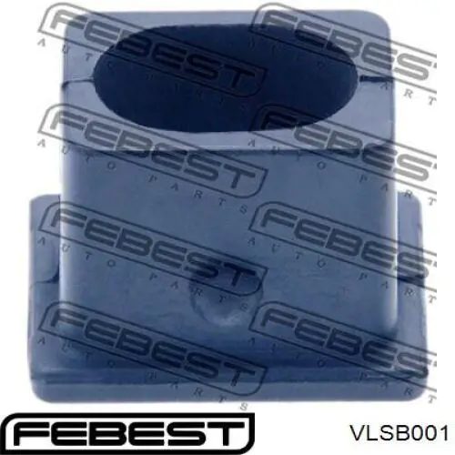 VLSB001 Febest кронштейн (подушка крепления радиатора нижний)