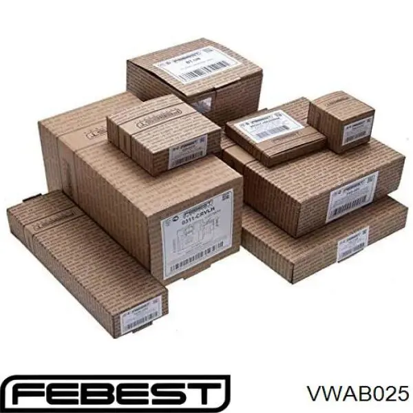 Купить VWAB025 Febest Сайлентблок нижний передней подвески