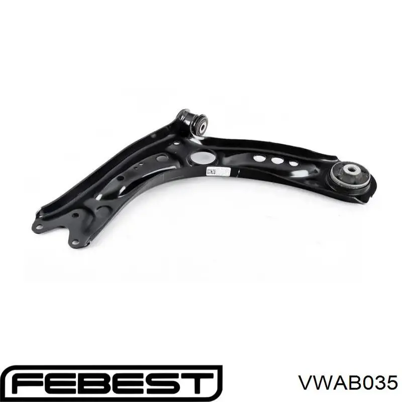 Сайлентблок переднего нижнего рычага Febest VWAB035