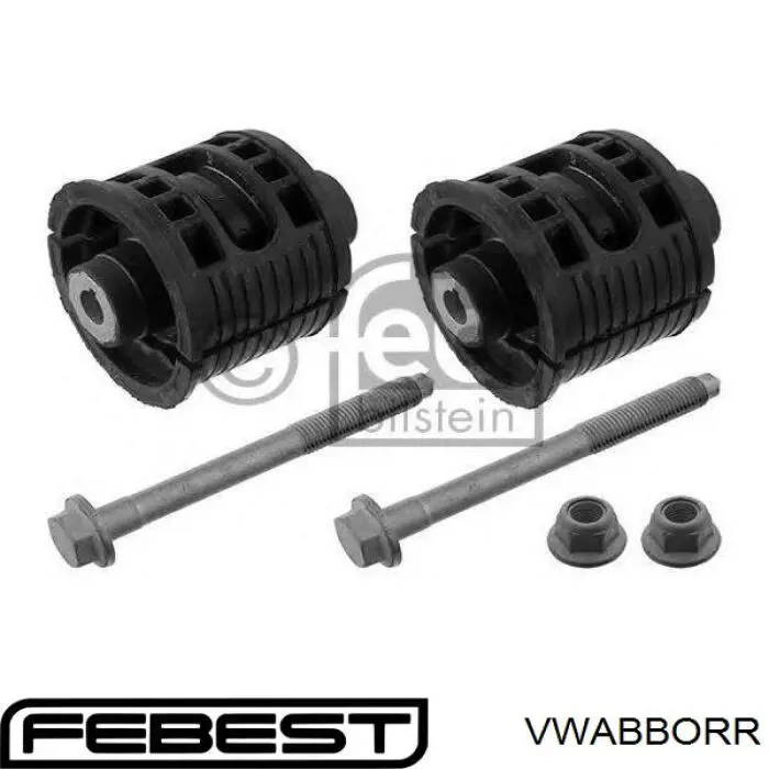 Сайлентблок заднего подрамника Febest VWABBORR цена, от 12.94 USD