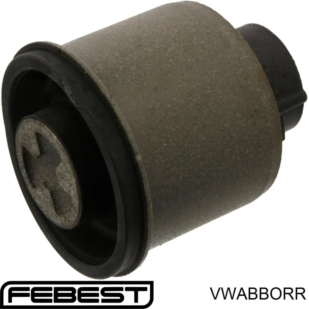 Сайлентблок задней балки VWABBORR Febest