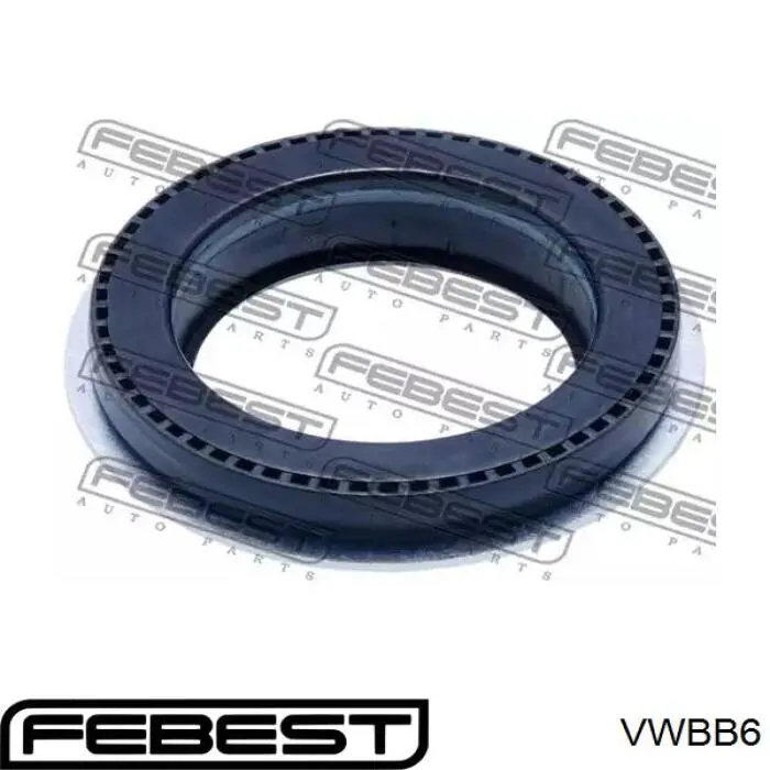 VWBB6 Febest подшипник опорный амортизатора переднего