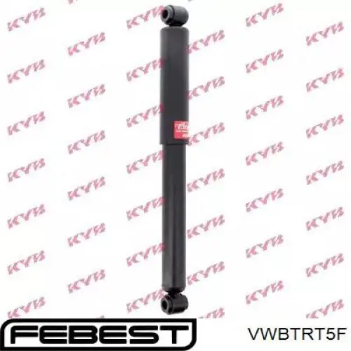 Опорный подшипник амортизатора VWBTRT5F Febest
