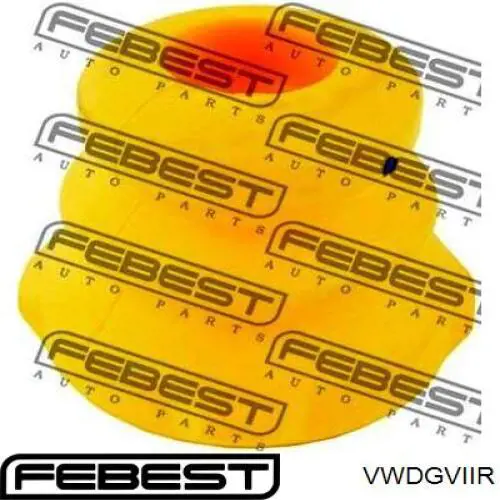 VWDGVIIR Febest pára-choque (grade de proteção de amortecedor traseiro)