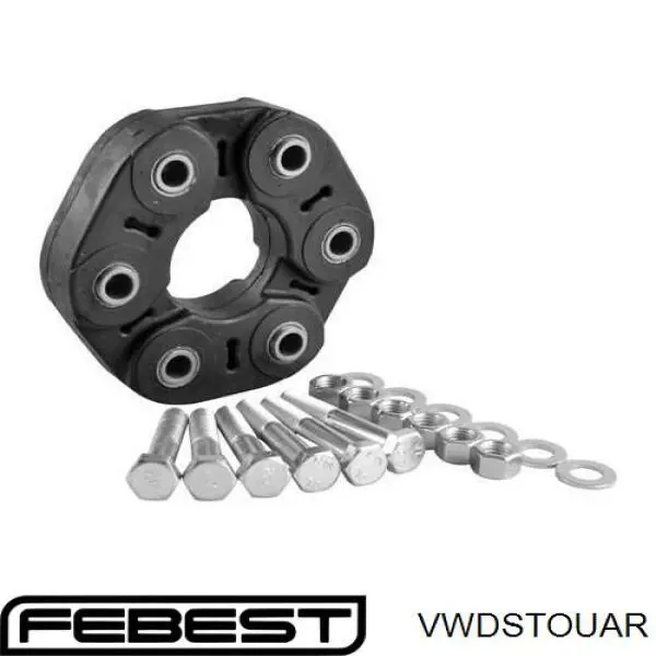 Купить VWDSTOUAR Febest Муфта кардана эластичная передняя