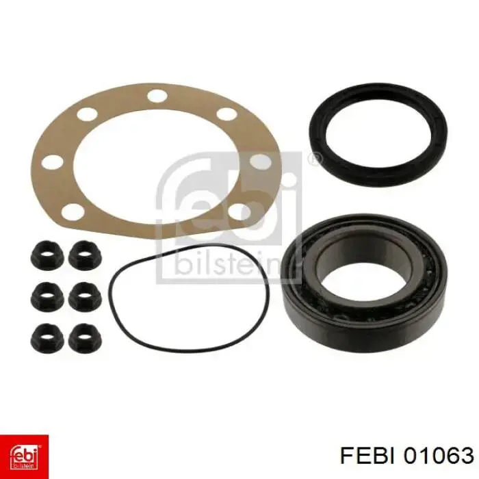 Подшипники задней ступицы Febi 01063 цена, от 41.84 USD
