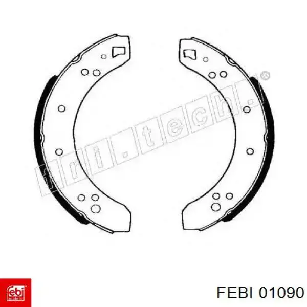 Купить 01090 Febi Сальник коленвала задний