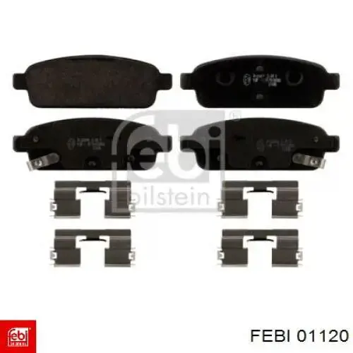 Шкворень поворотного кулака 01120 Febi