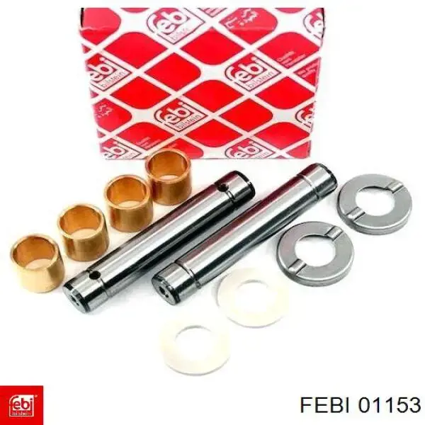 Ремкомплект шкворня поворотного кулака 01153 Febi