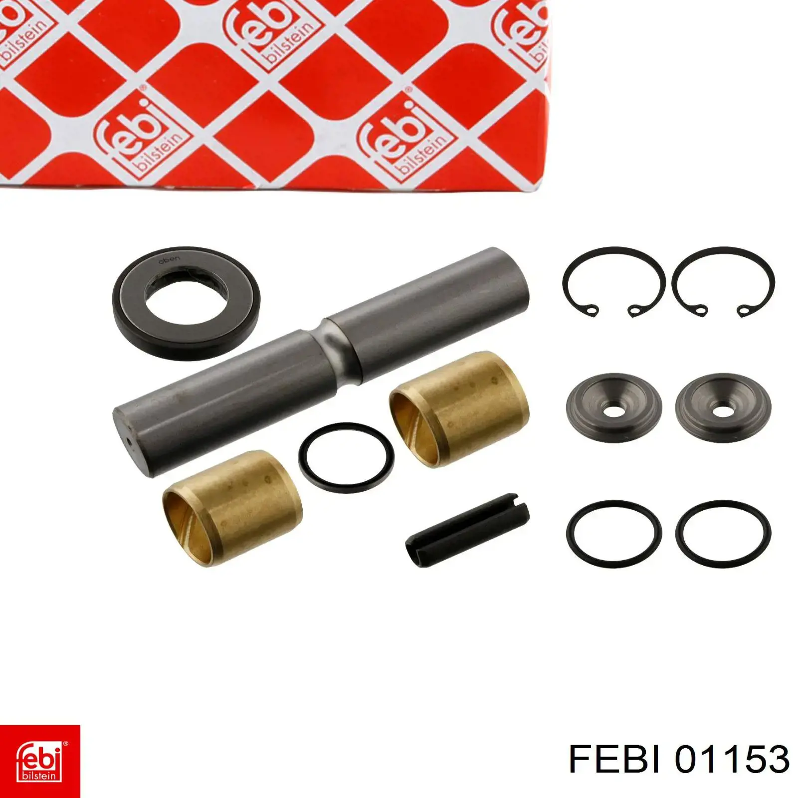 Купить 01153 Febi Ремкомплект шкворня поворотного кулака