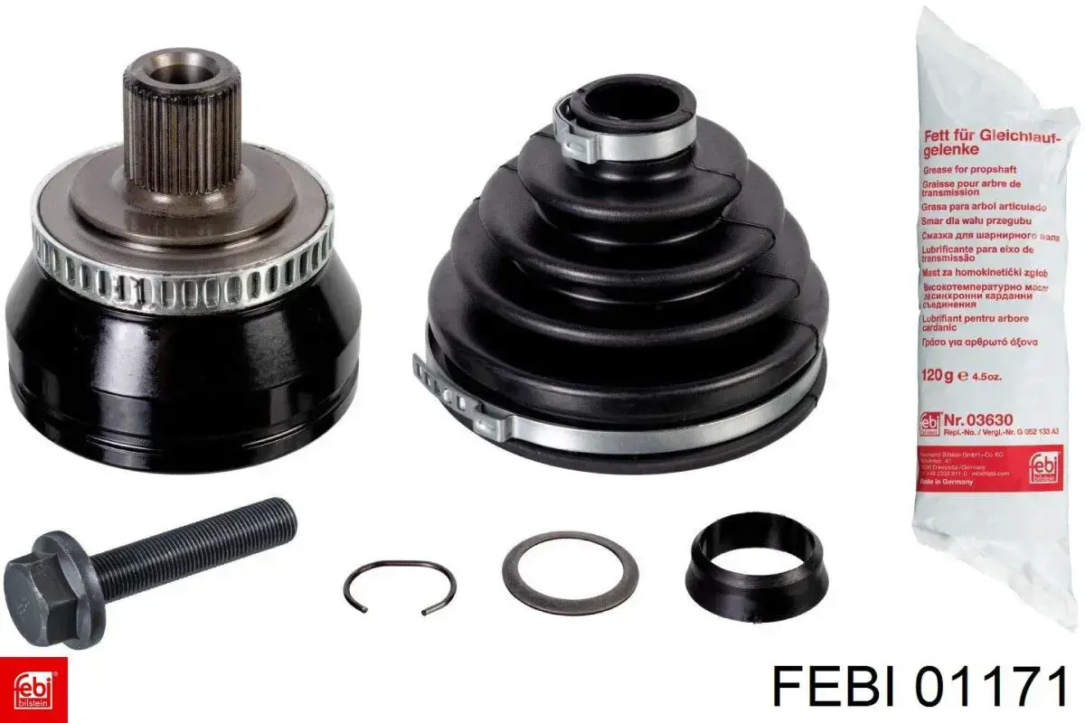 Пыльник ШРУСа передней полуоси наружный Febi 01171