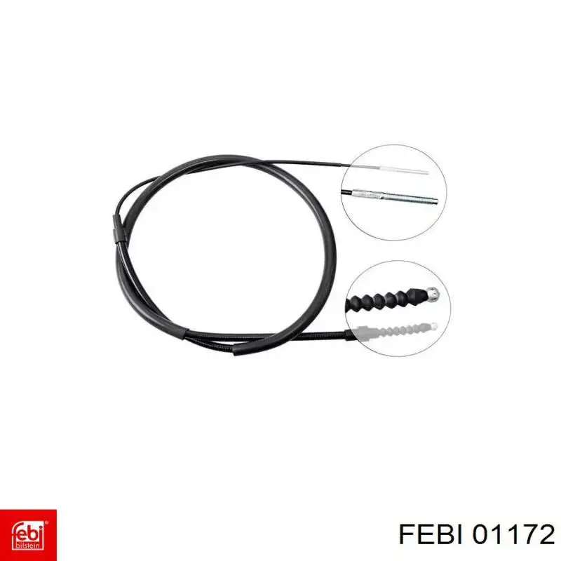 01172 Febi Сайлентблок балки моста