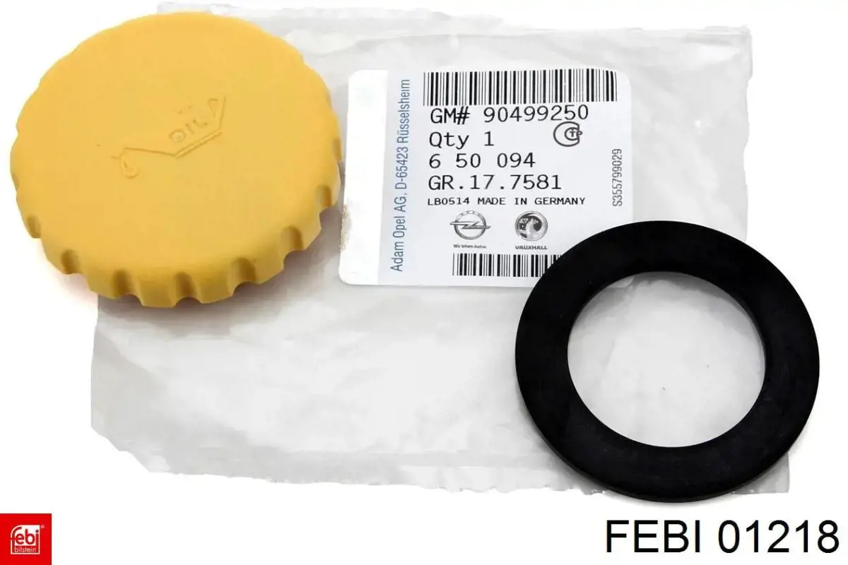 Прокладка крышки горловины, маслозаливной Febi 01218 цена, от 0.50 USD