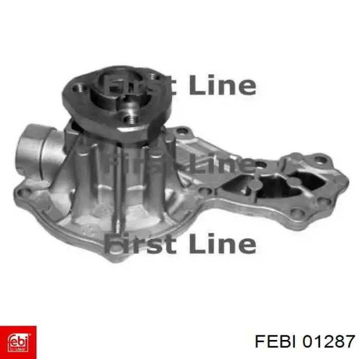 01287 Febi Водяной насос охлаждения, с корпусом