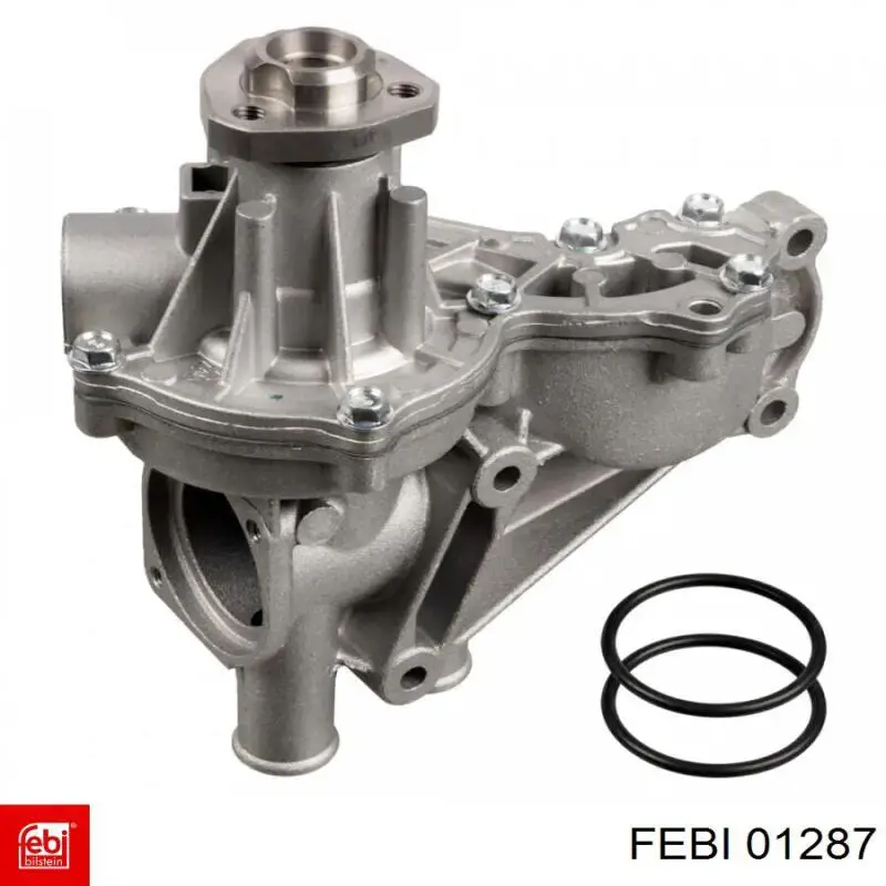Купить 01287 Febi Помпа водяная (насос) охлаждения, в сборе с корпусом