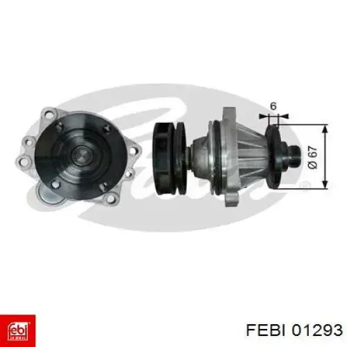 Помпа 01293 Febi