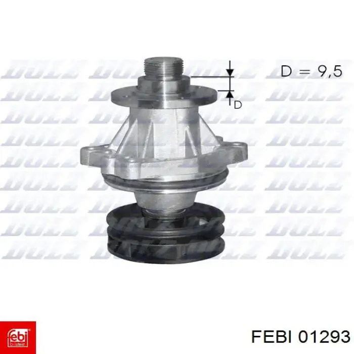Купить 01293 Febi Насос охлаждения