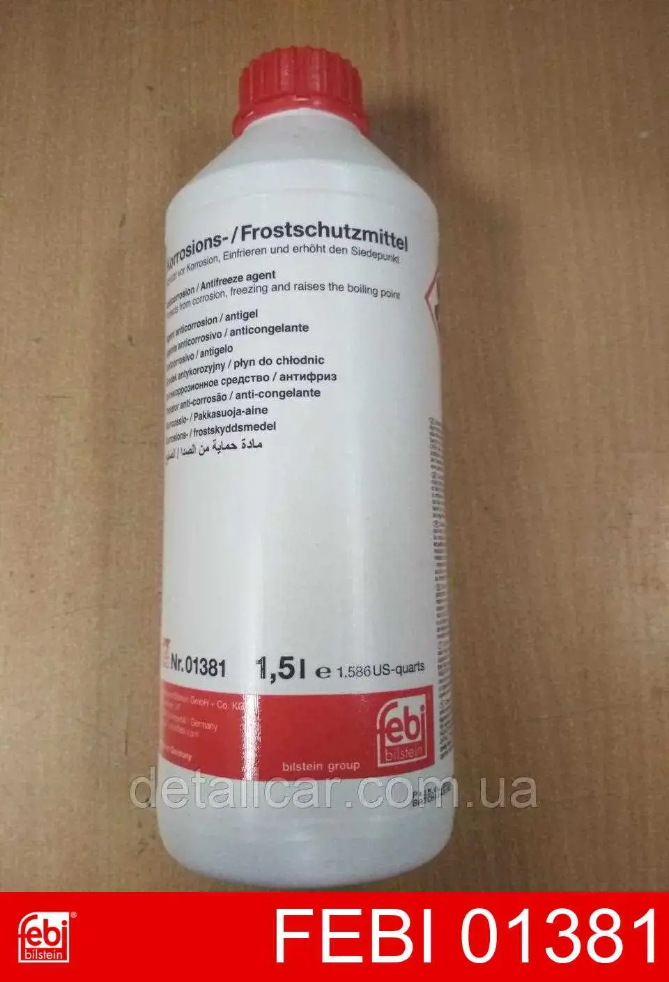 G012A8FA1, Anticongelante G12+ 1.5L FEBI